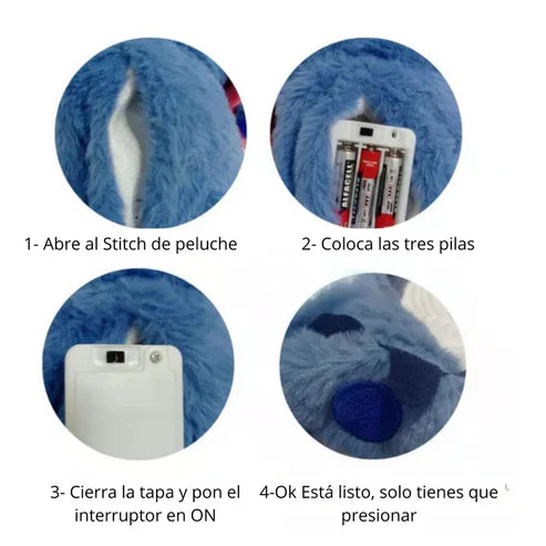 Peluche Stich que Respira – Calma y Sueño Asegurado